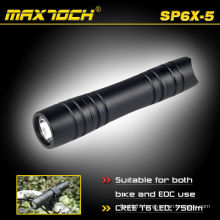 Maxtoch SP6X-5 CREE XML T6 Aluminum Mini Small Torch Flashlight